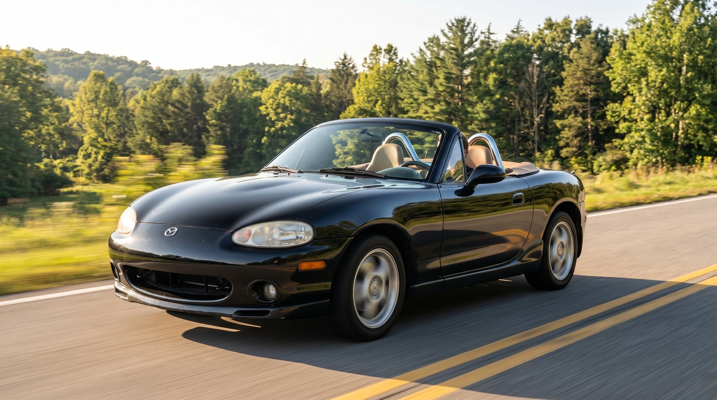 とま 2000 Mazda MX-5 Miata LS 2DR Convertible — 140 HP, 0-60 in 7.9s